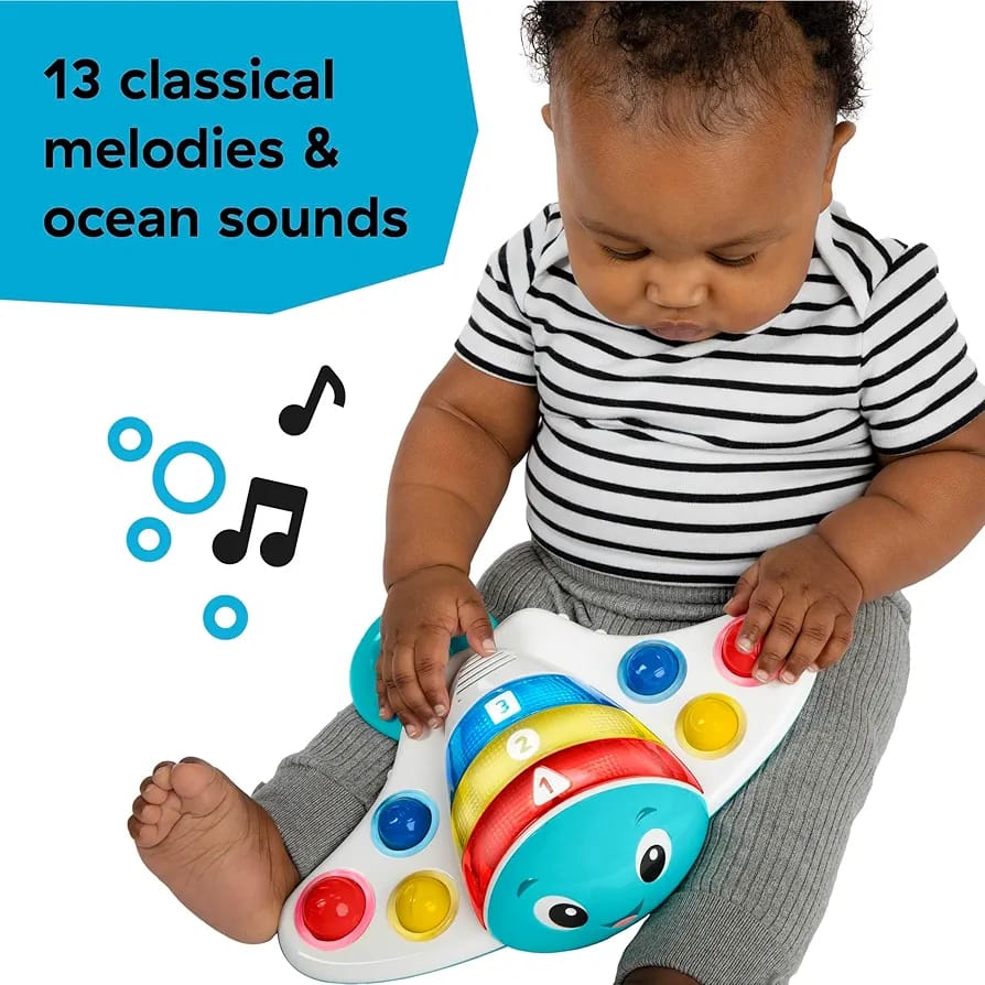 Baby Einstein Ocean Explorers Pop & Explore Stingray Popper Toy.