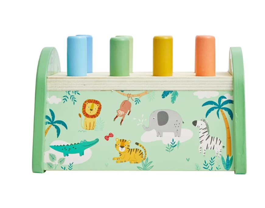Wooden Jungle Pound Bench - Anko. (Rs 450 advance)