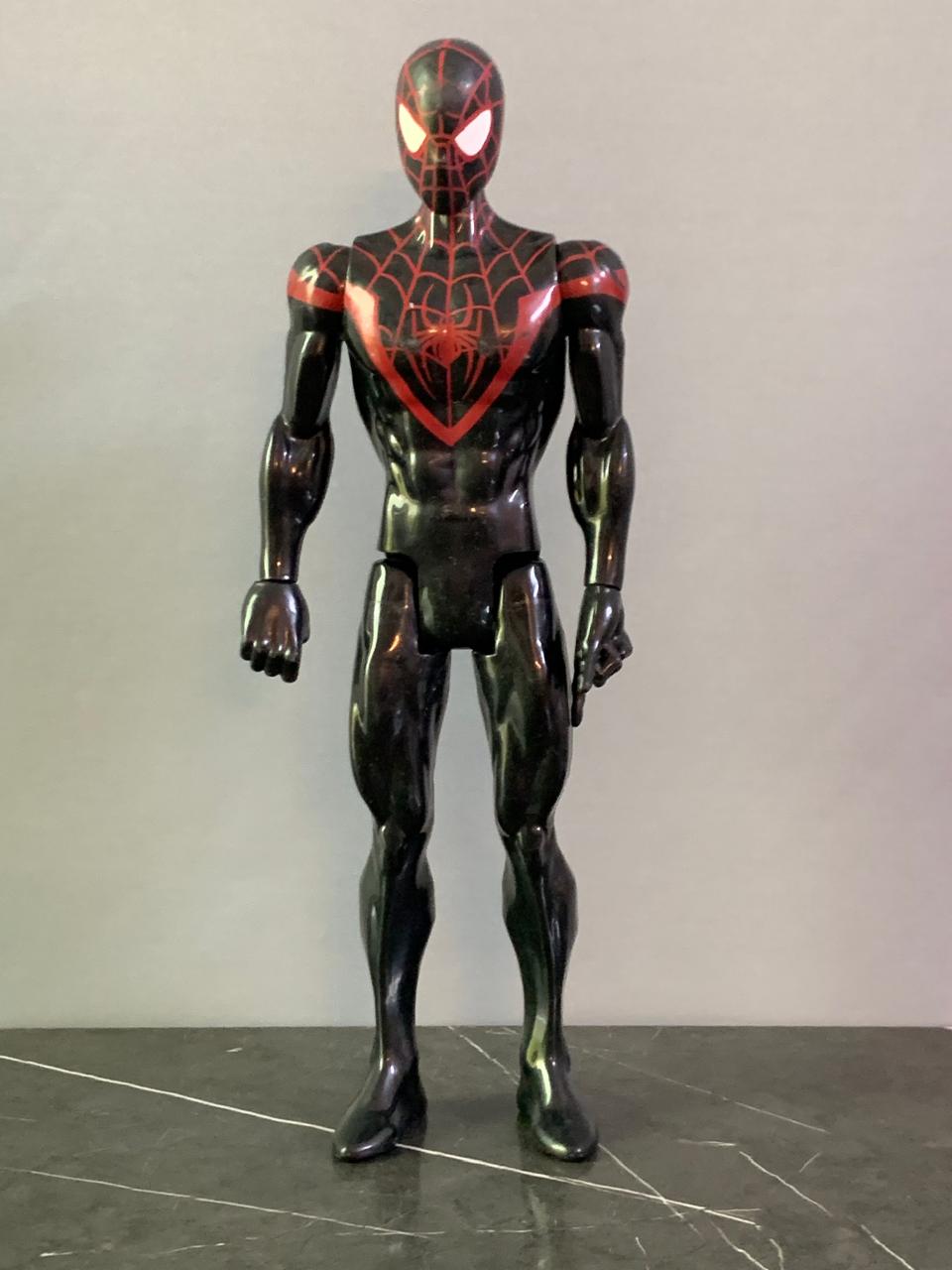 Marvel Spider-Man Titan Series Miles Morales Action Figure.
