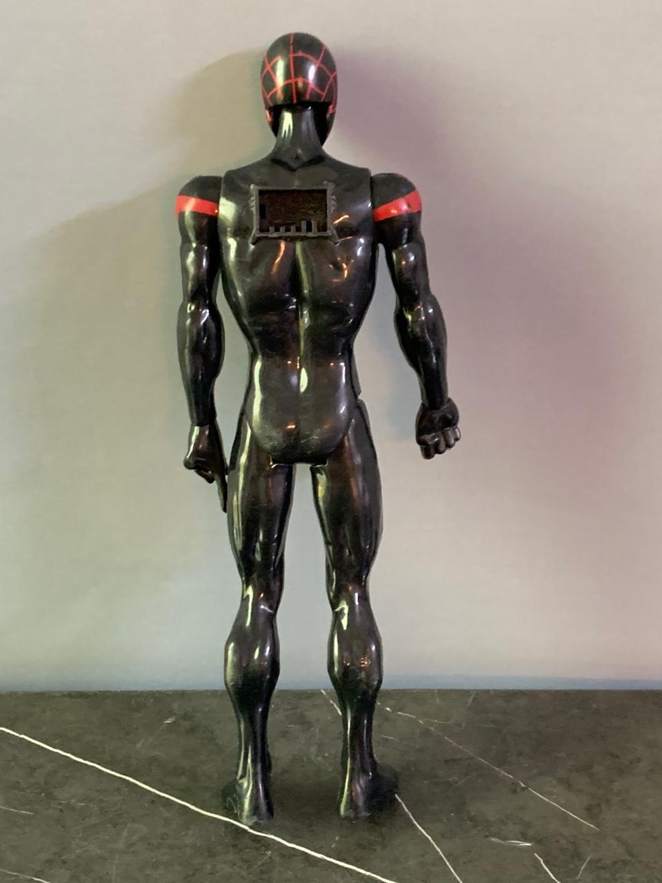 Marvel Spider-Man Titan Series Miles Morales Action Figure.