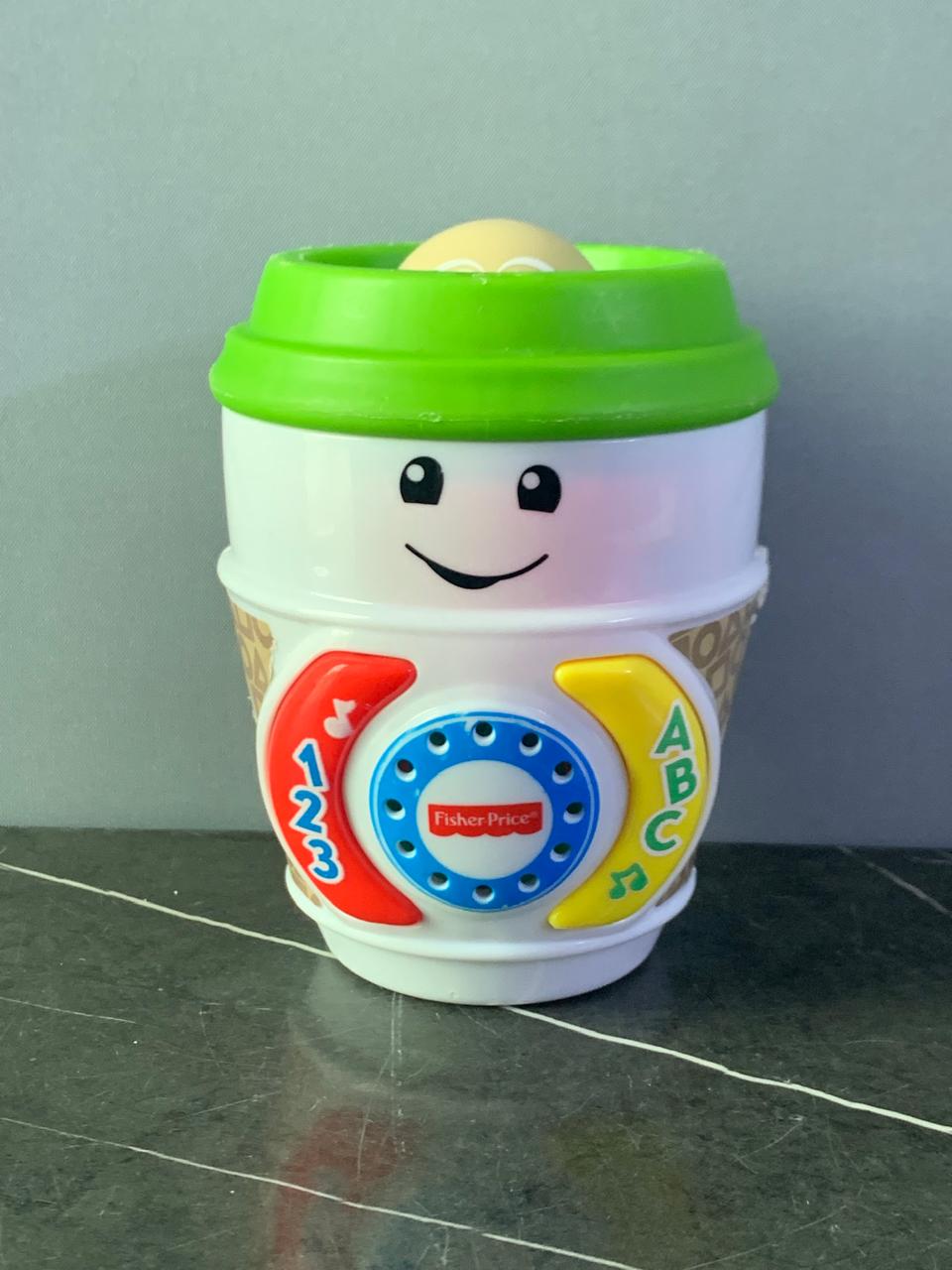 Fisher-Price Laugh & Learn On-The-Glow Coffee Cup.