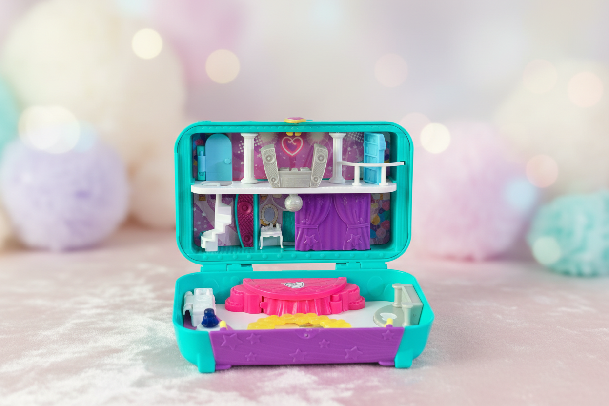 Mattel Polly Pocker Dance Par-Taaay! Backpack.