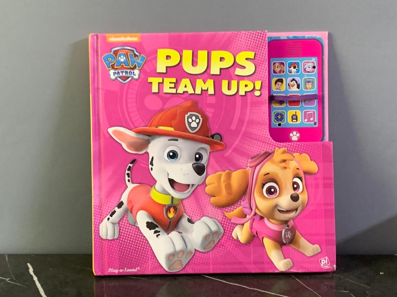 Nickelodeon PAW Patrol - Pups Team Up! Book (Phone missing)(Rs 350 advance)