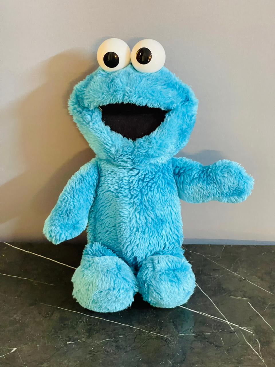 Sesame Street Little Laughs Tickle Me Cookie Monster, Talking, Laughing 13.5 Inches