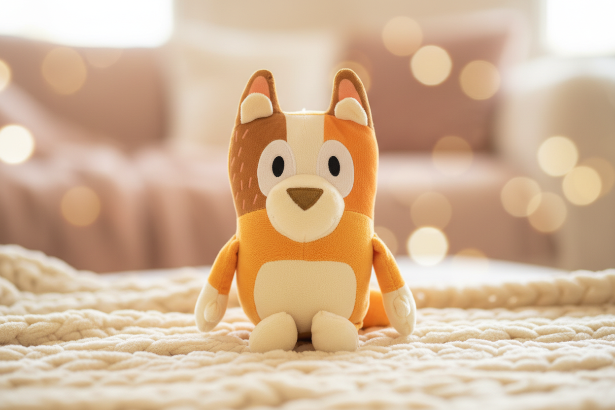 Bluey Chilli Plush Toy.