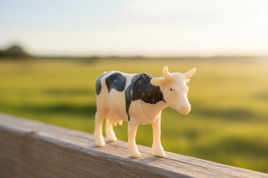 Nylint Holstein Cow Figurine.