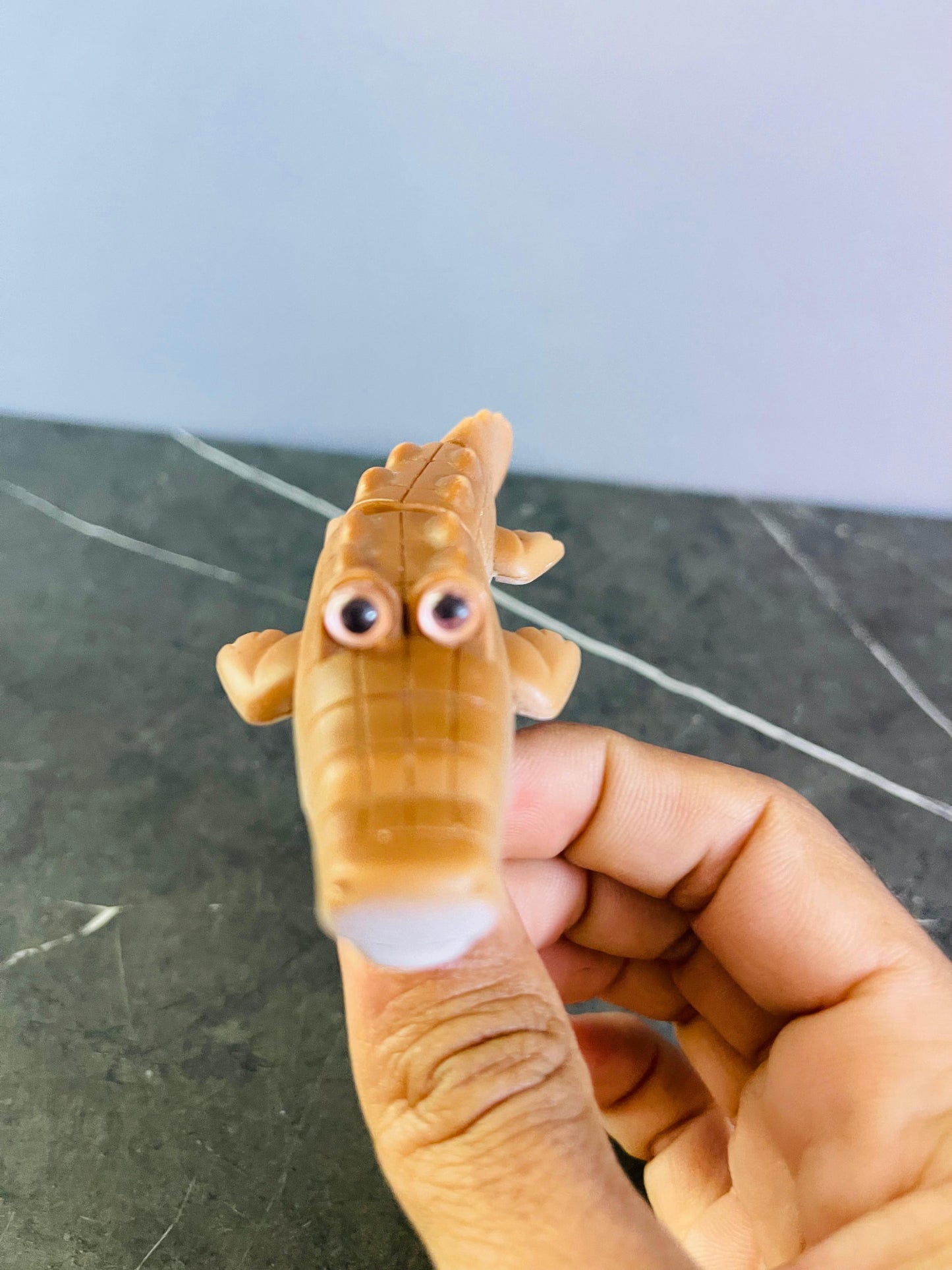 Wind-Up Creeping Croc Toy.