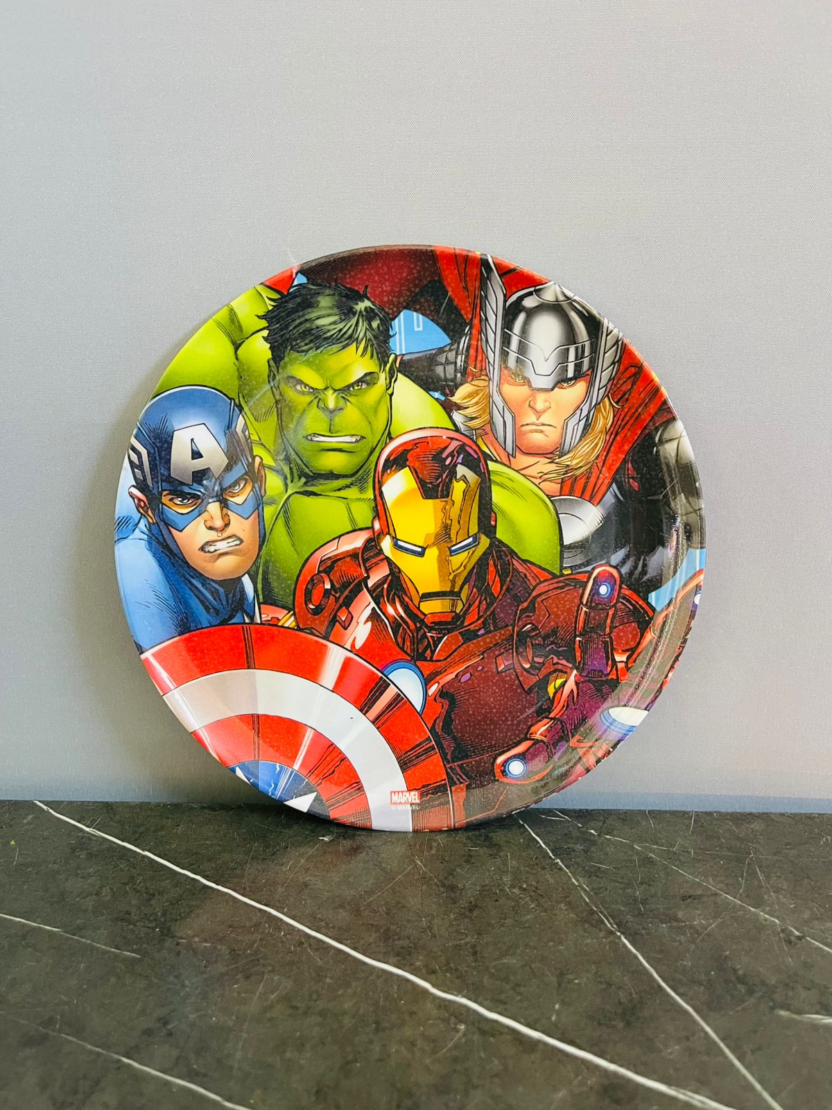 Marvel Avengers Plate.
