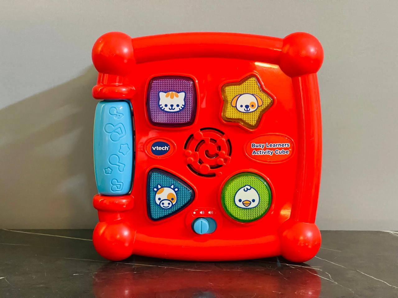 VTech Busy Learners Activity Cube. (Rs 300 advance)