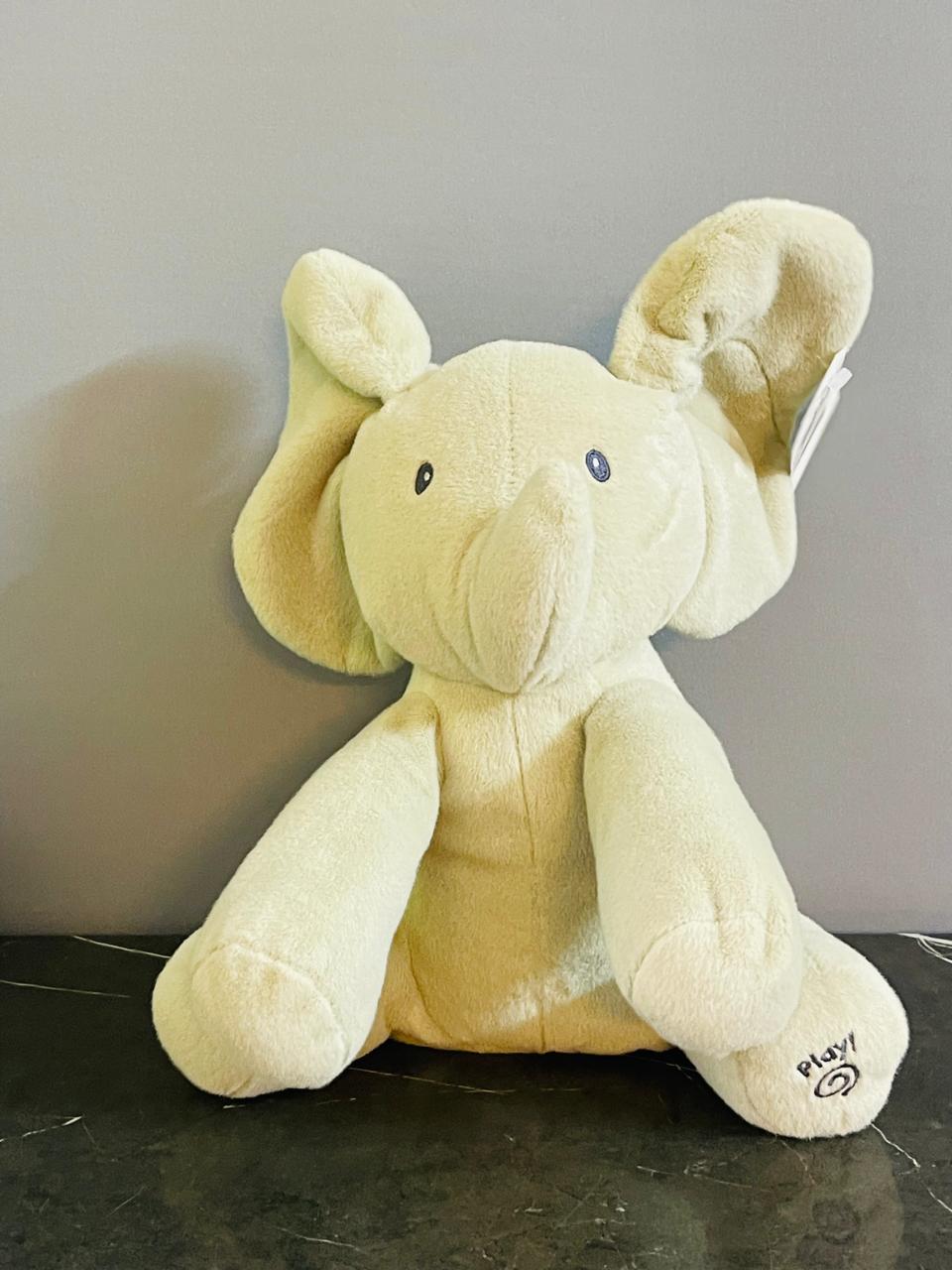 GUND Baby Animated Flappy The Elephant Plush. (Rs 300 advance)