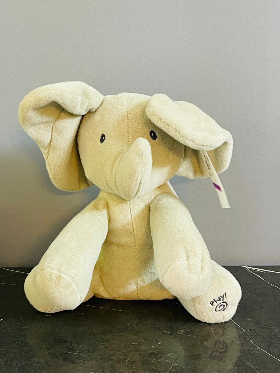 GUND Baby Animated Flappy The Elephant Plush. (Rs 300 advance)