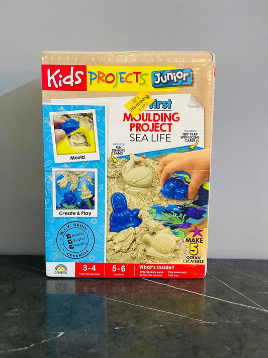 Kids Projects Junior Sea Life Moulding Set. (New)