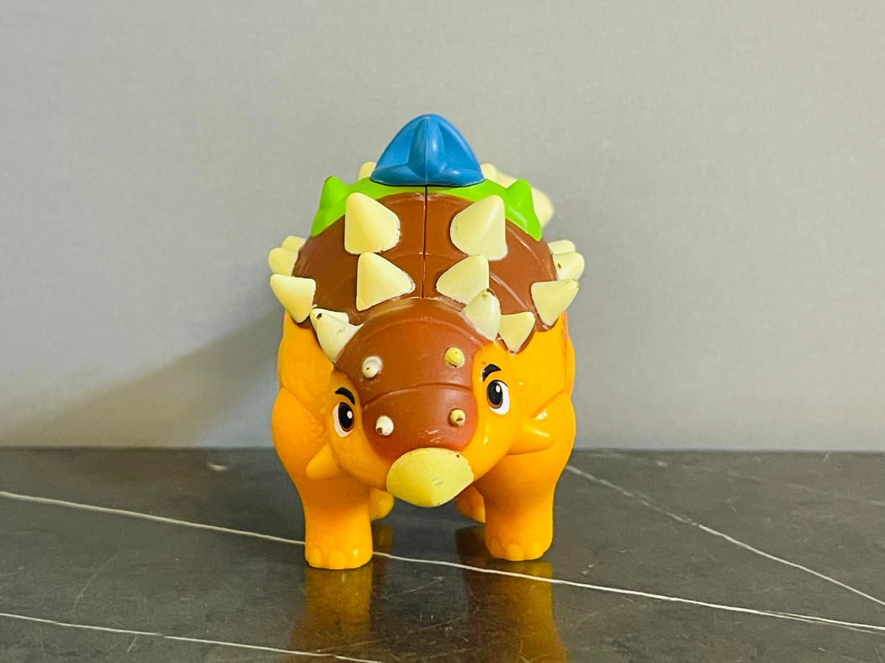 Dino Ranch Action Pack Ankylosaurus Figure.