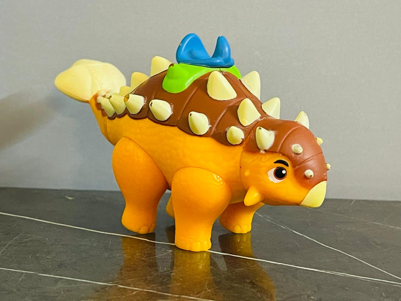 Dino Ranch Action Pack Ankylosaurus Figure.