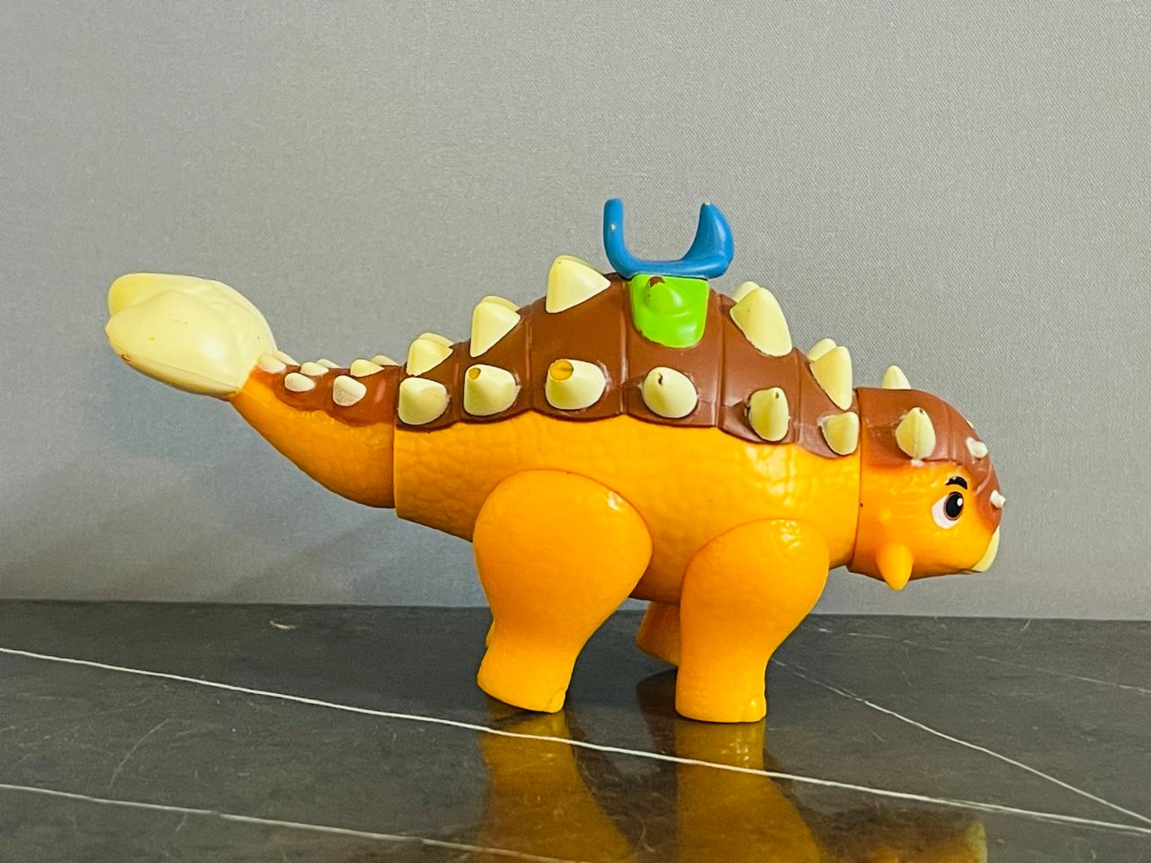 Dino Ranch Action Pack Ankylosaurus Figure.
