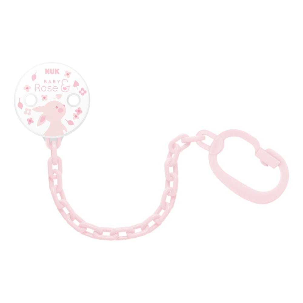 NUK Baby Rose Soother Chain.