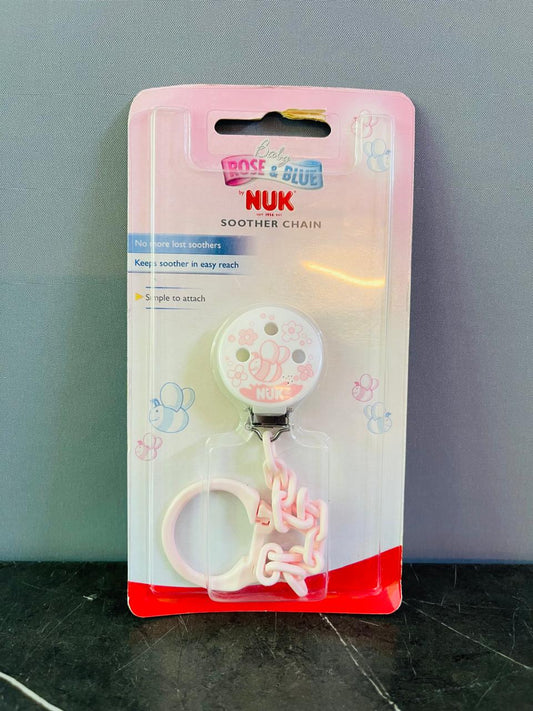 NUK Baby Rose Soother Chain.