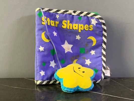 Lamaze Star Shapes Soft Cloth Baby Book.