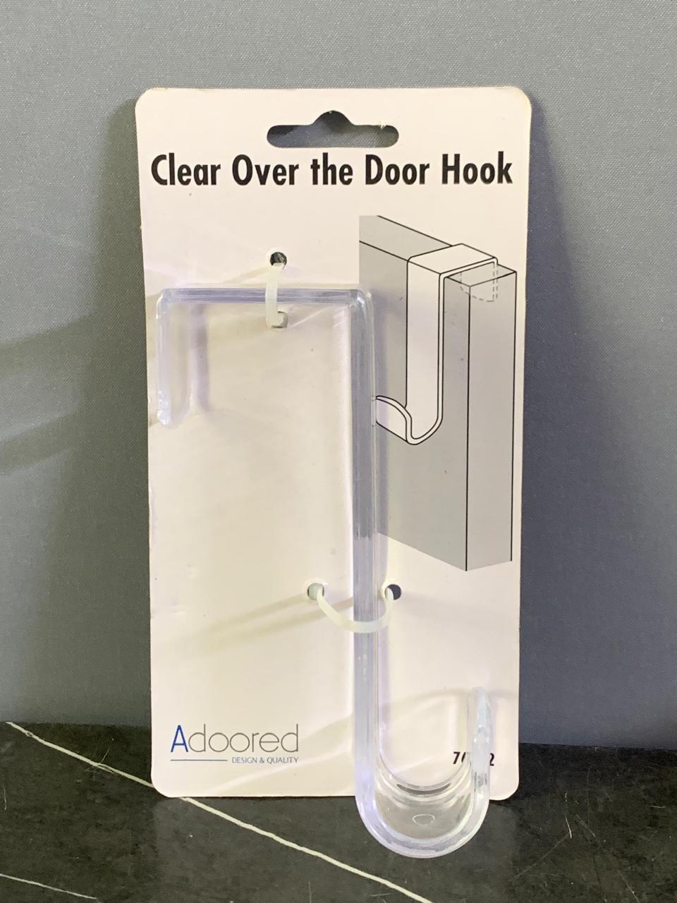 Adoored Over-The-Door Deco Hook. (New)