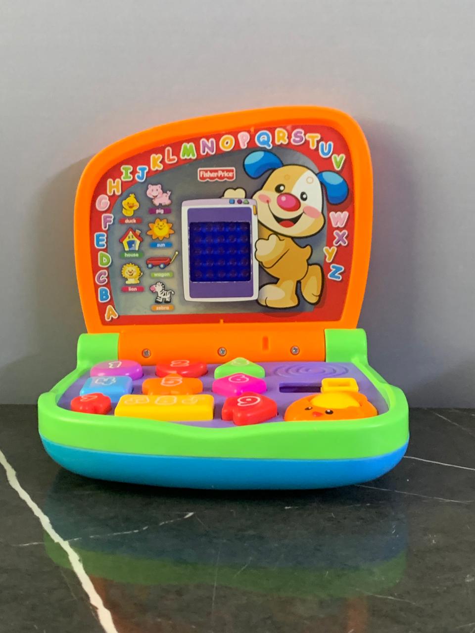 Fisher-Price Smart Screen Laptop. (Rs 300 advance)