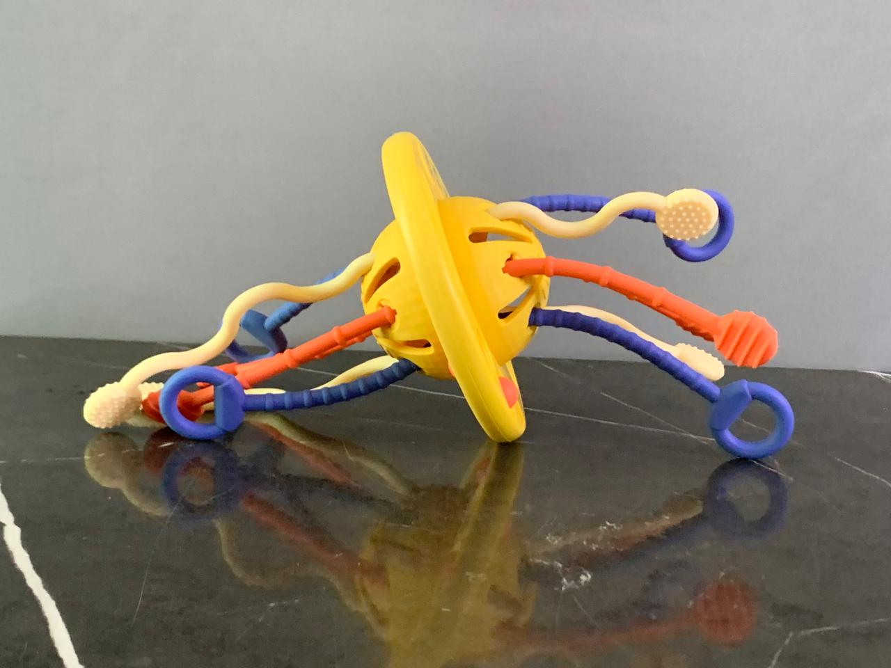 Montessori Silicone Pull String Activity Toy