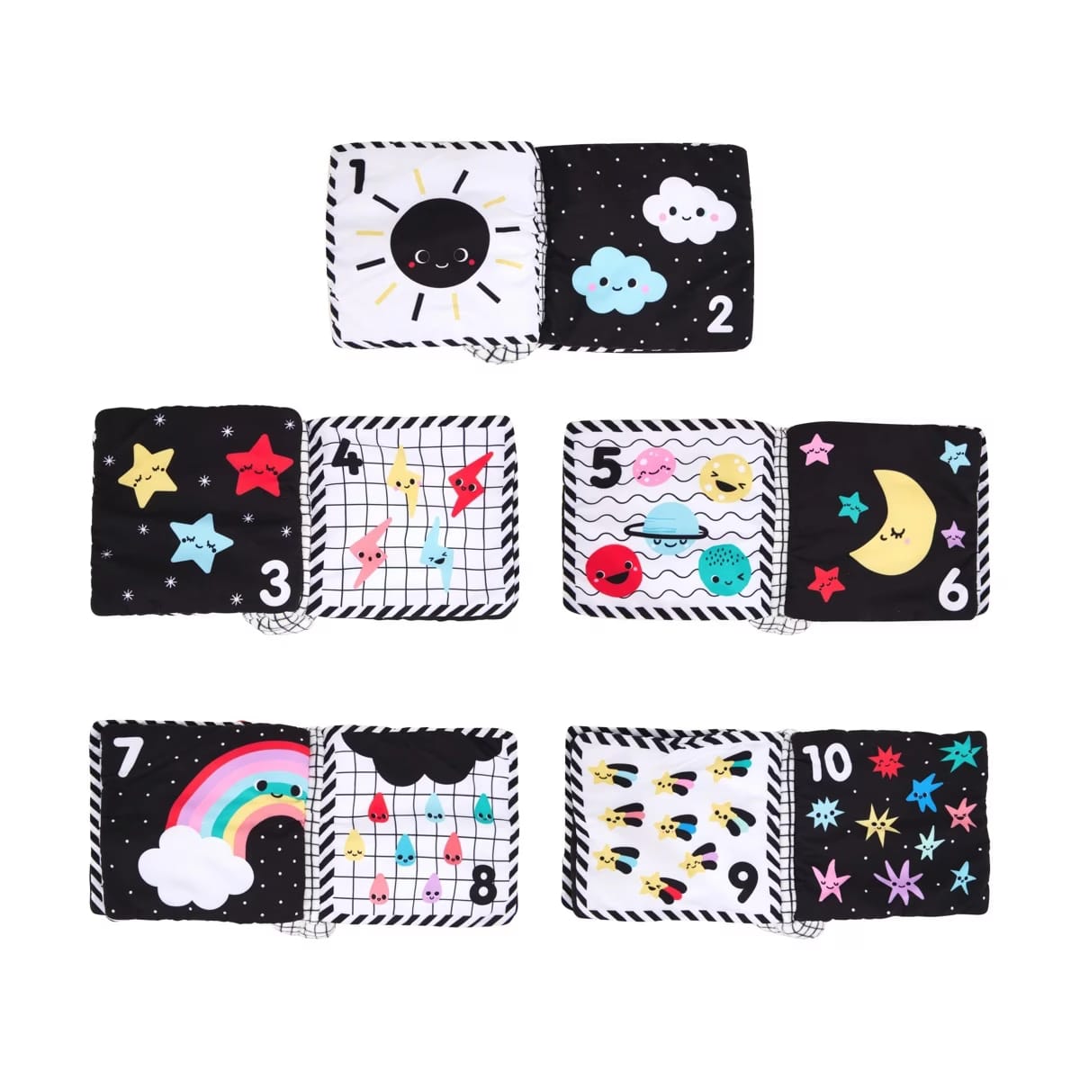 Lights and Music Pram Book - Anko