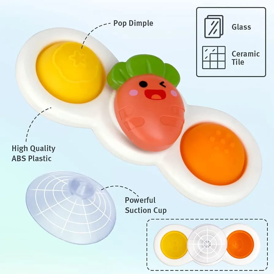 Carrot Spinner Toy.