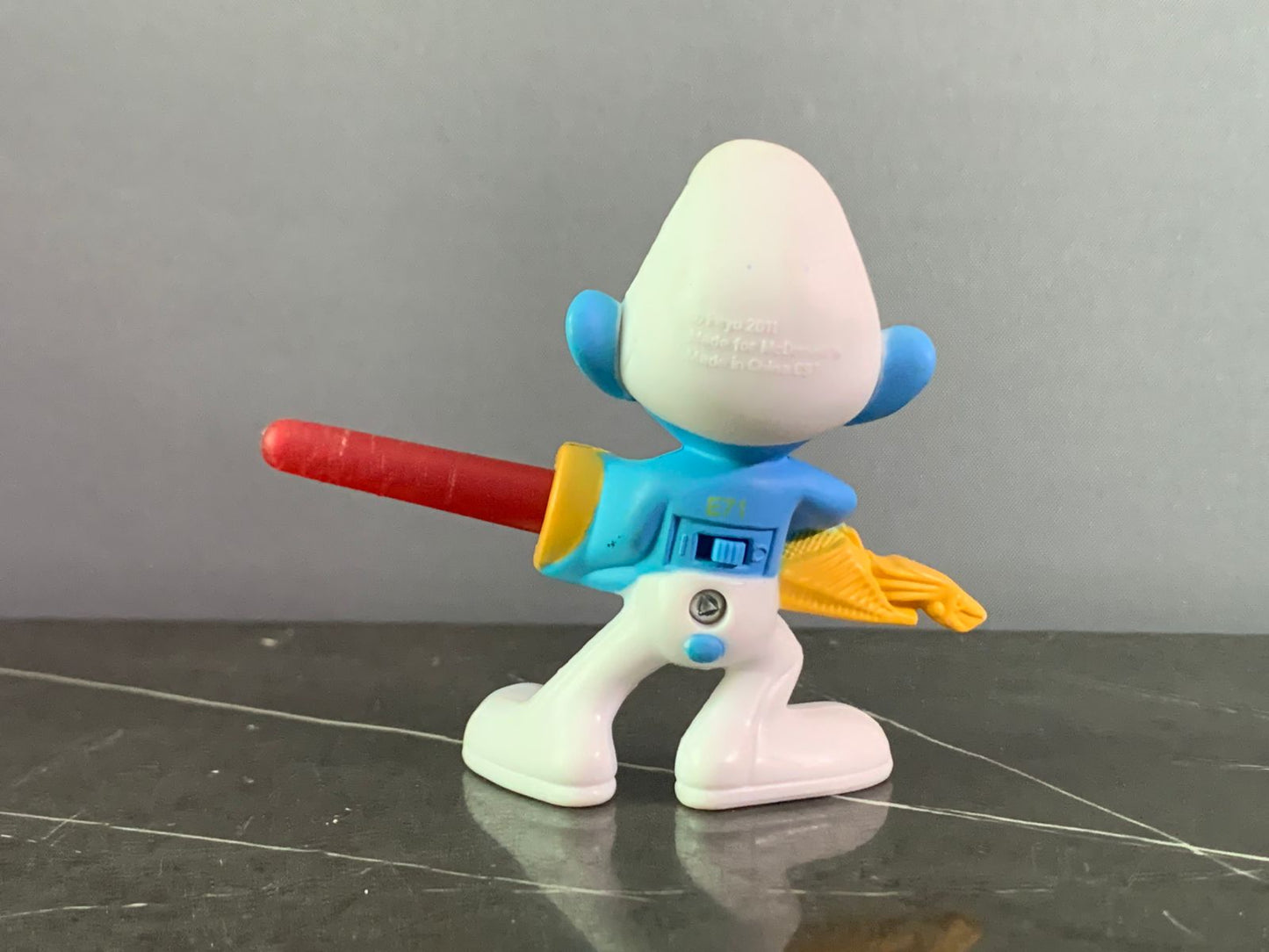Clumsy Smurf Figurine.