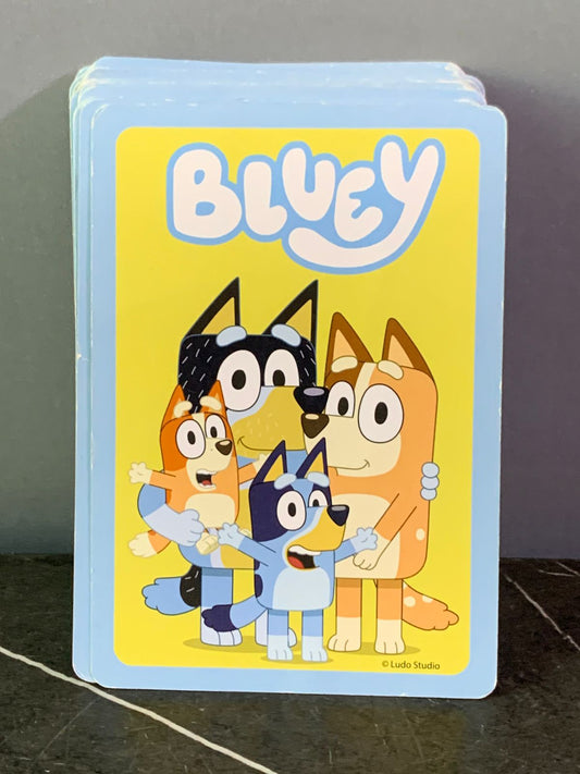 Bluey Playing Cards. (53 cards)