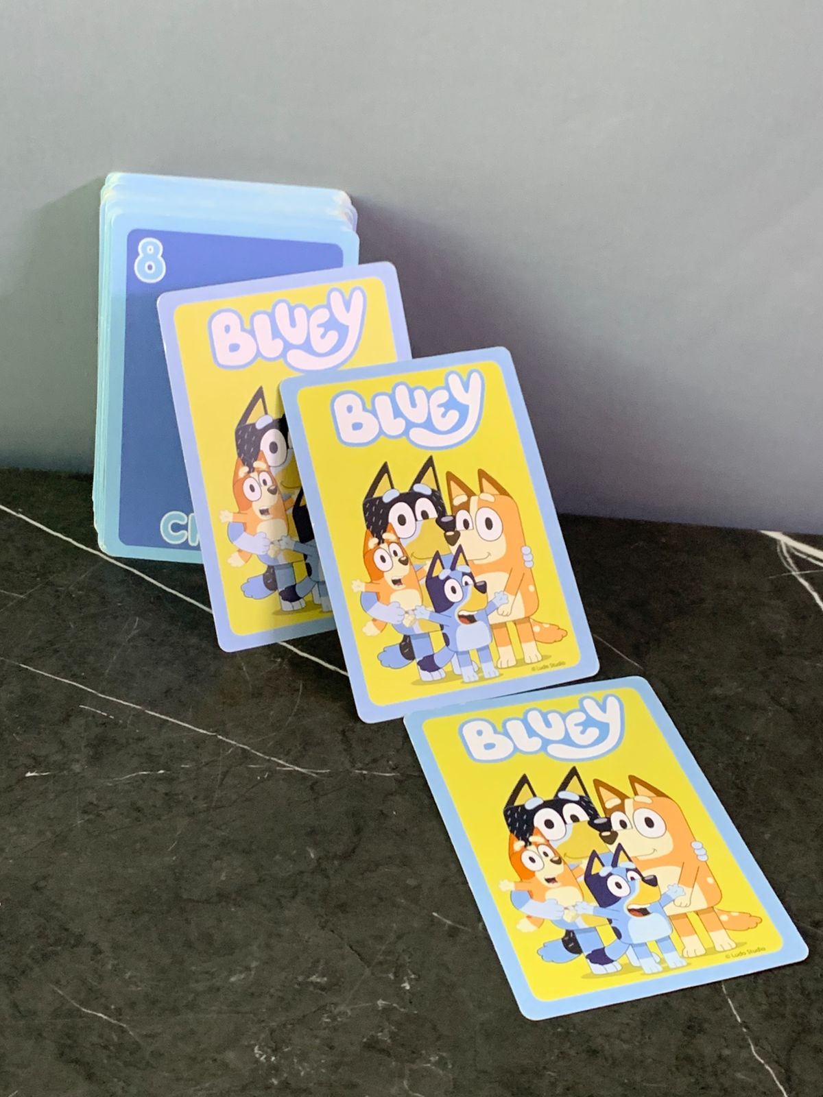 Bluey Playing Cards. (53 cards)