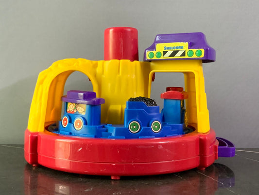 Shelcore Musical Spinning "Push & Spin" Choo Choo Train.