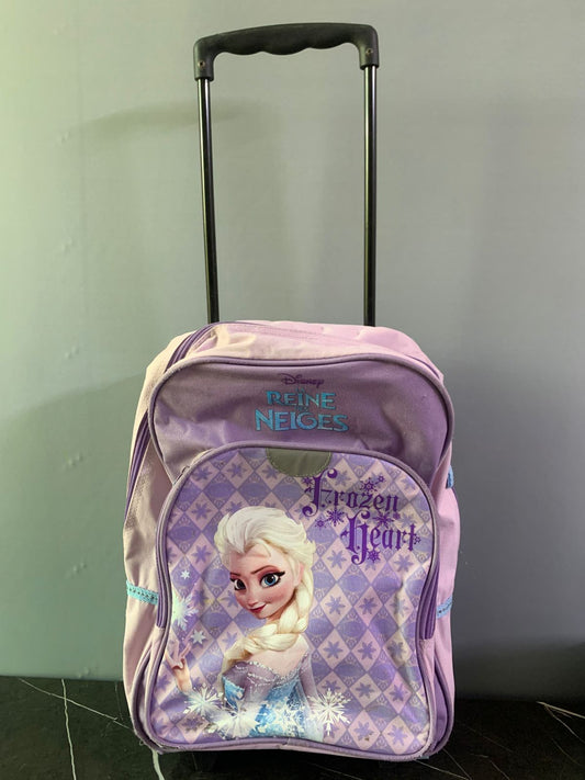 Disney Frozen Rolling Backpack. (Condition 8/10)