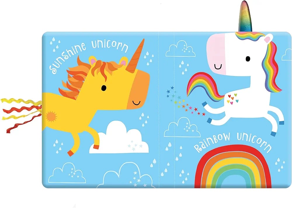 Sensory Snuggables Unicorn Fun Book.