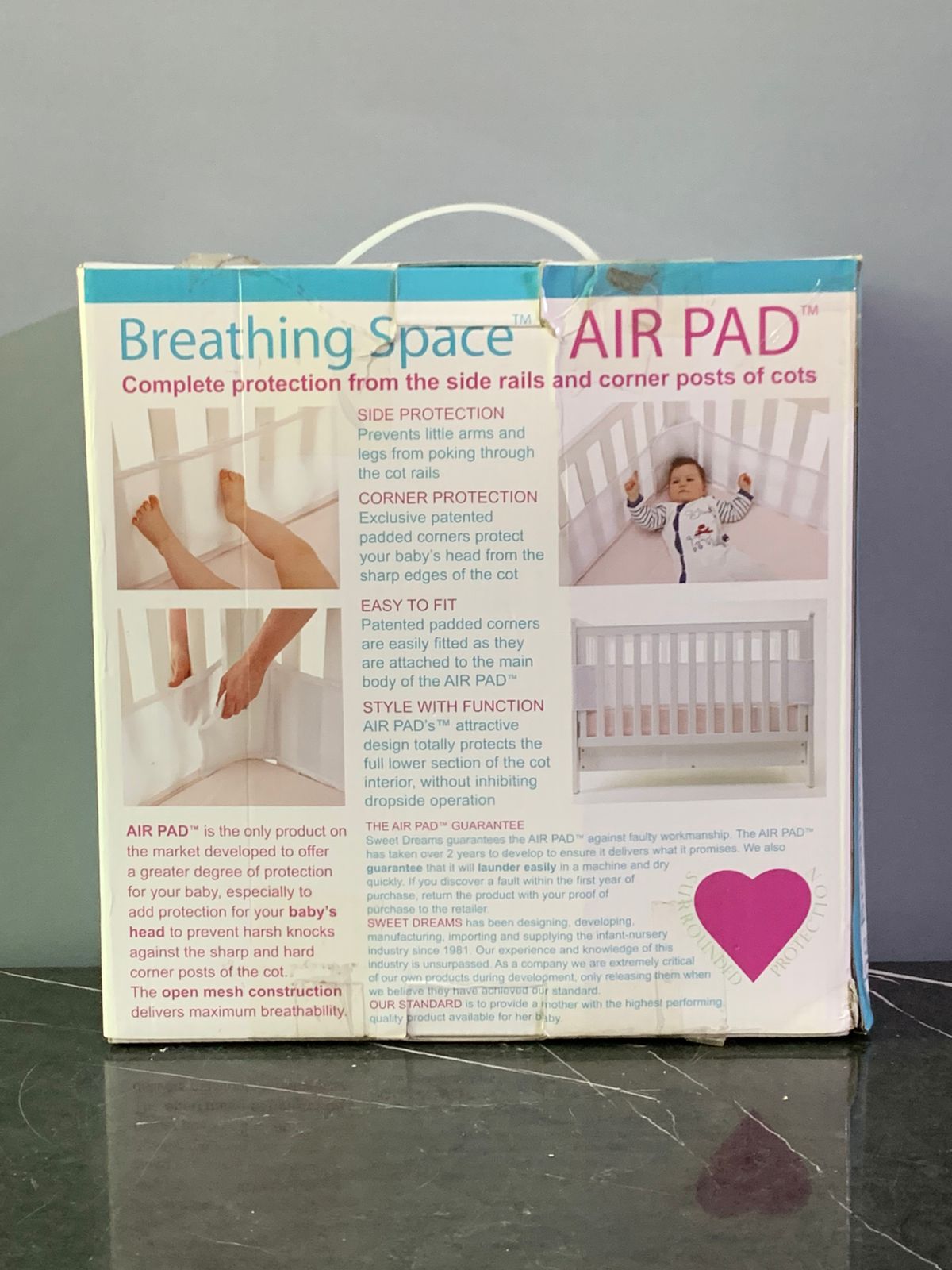 Sweet Dreams Breathing Space Air Pads. (Rs 400 advance)