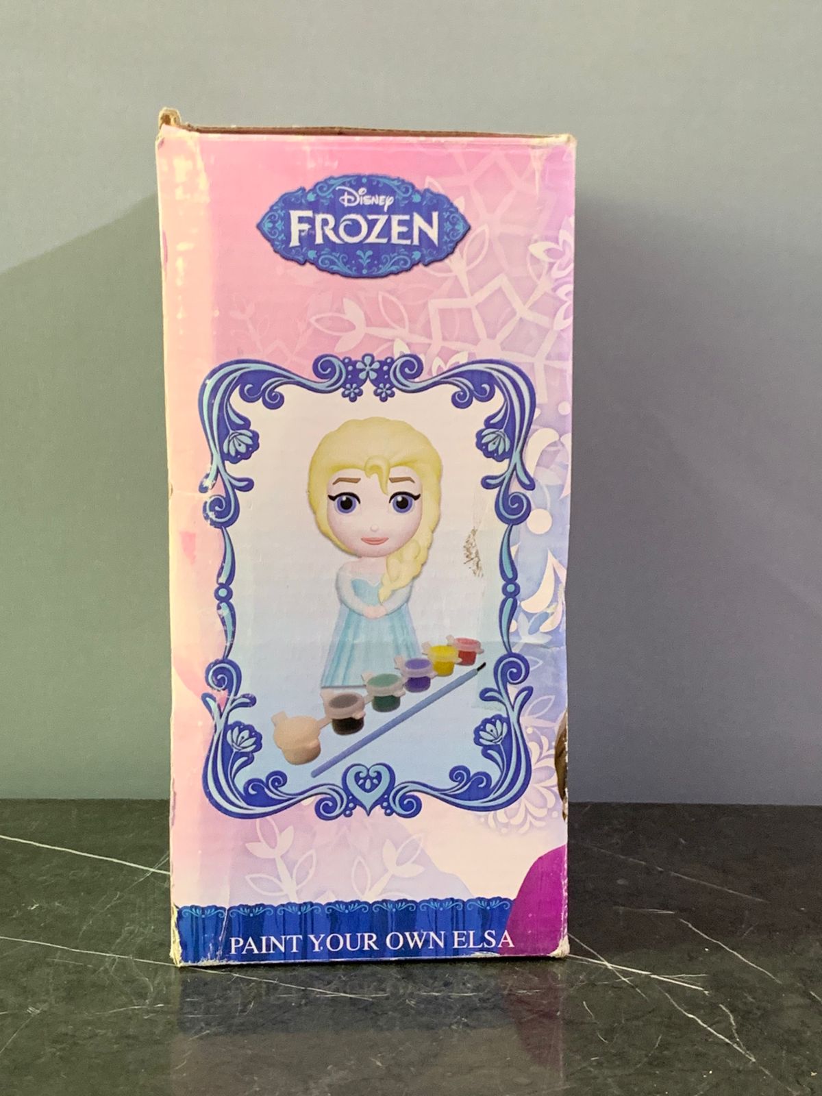 Disney Frozen Paint Your Own Elsa Plaster Figurine. (Rs 350 advance) (only for isb, rwp and nearby areas)