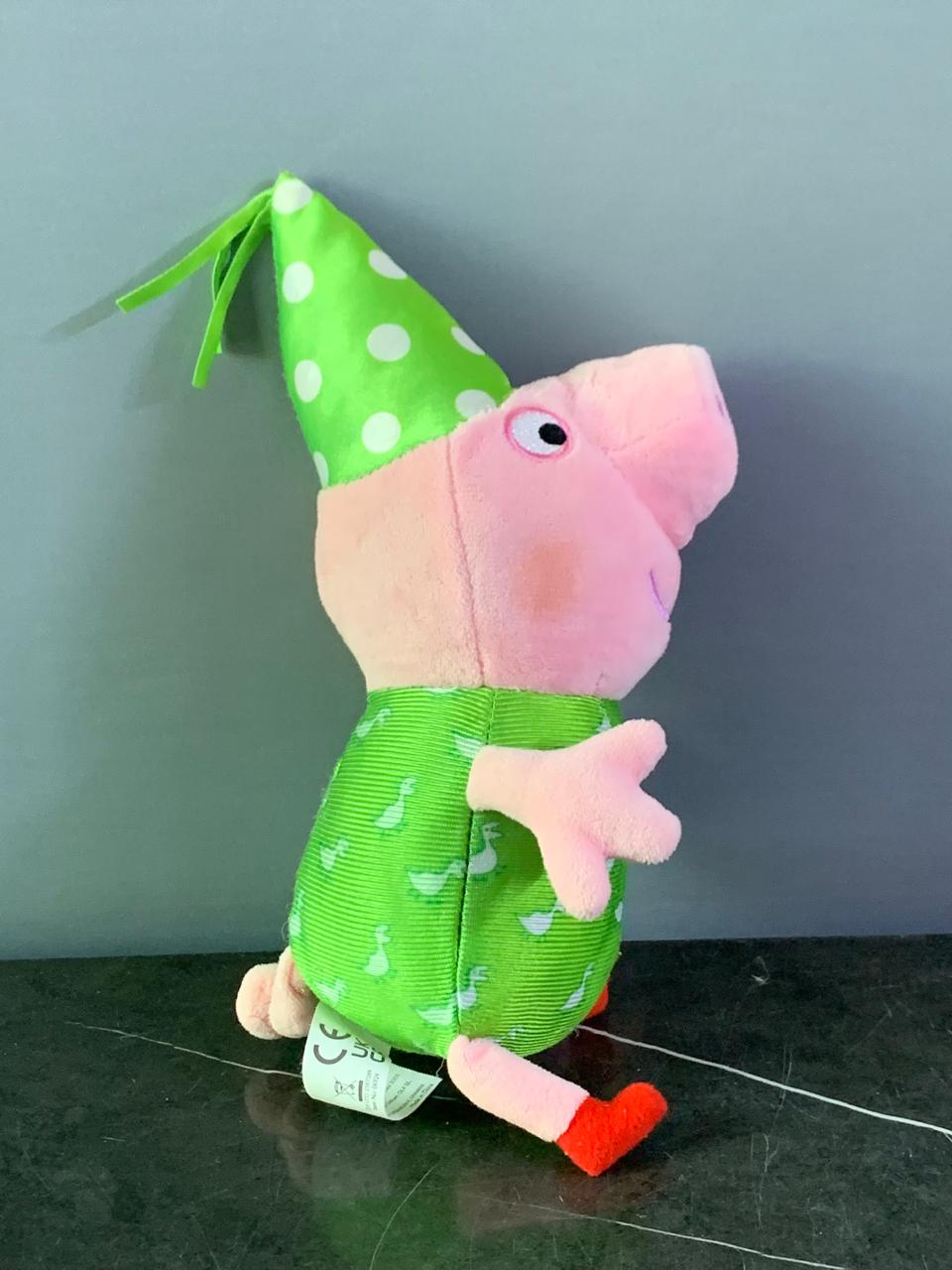 Peppa Pig - Musical Party George Plush Toy.