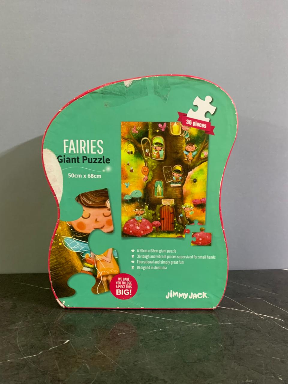 Jimmy Jack Fairies 36 Piece Giant Puzzle. (Rs 250 advance)