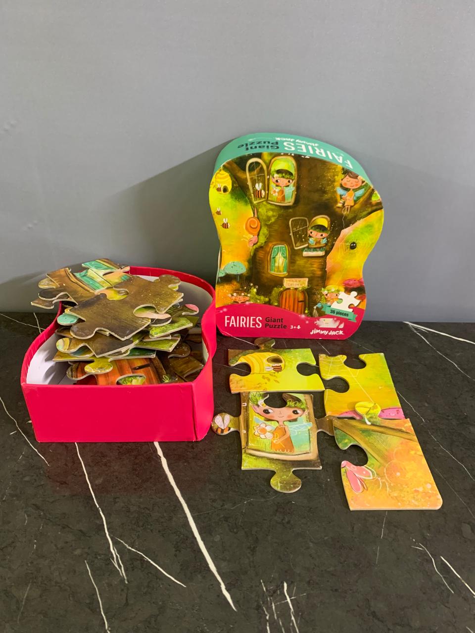 Jimmy Jack Fairies 36 Piece Giant Puzzle. (Rs 250 advance)