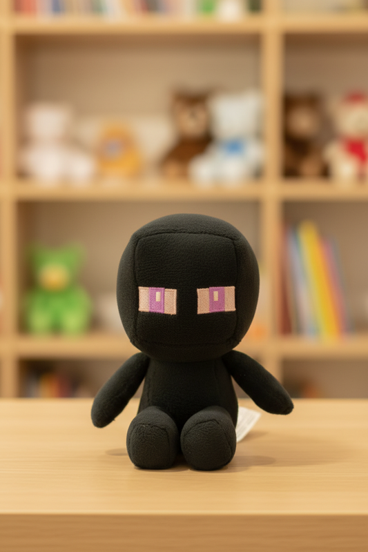 JINX Minecraft Crafter Enderman Plush Stuffed Toy.