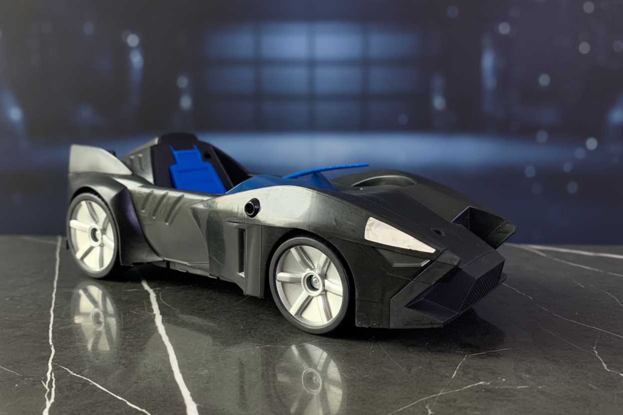Justice League Action Twin Blast Batmobile Vehicle.