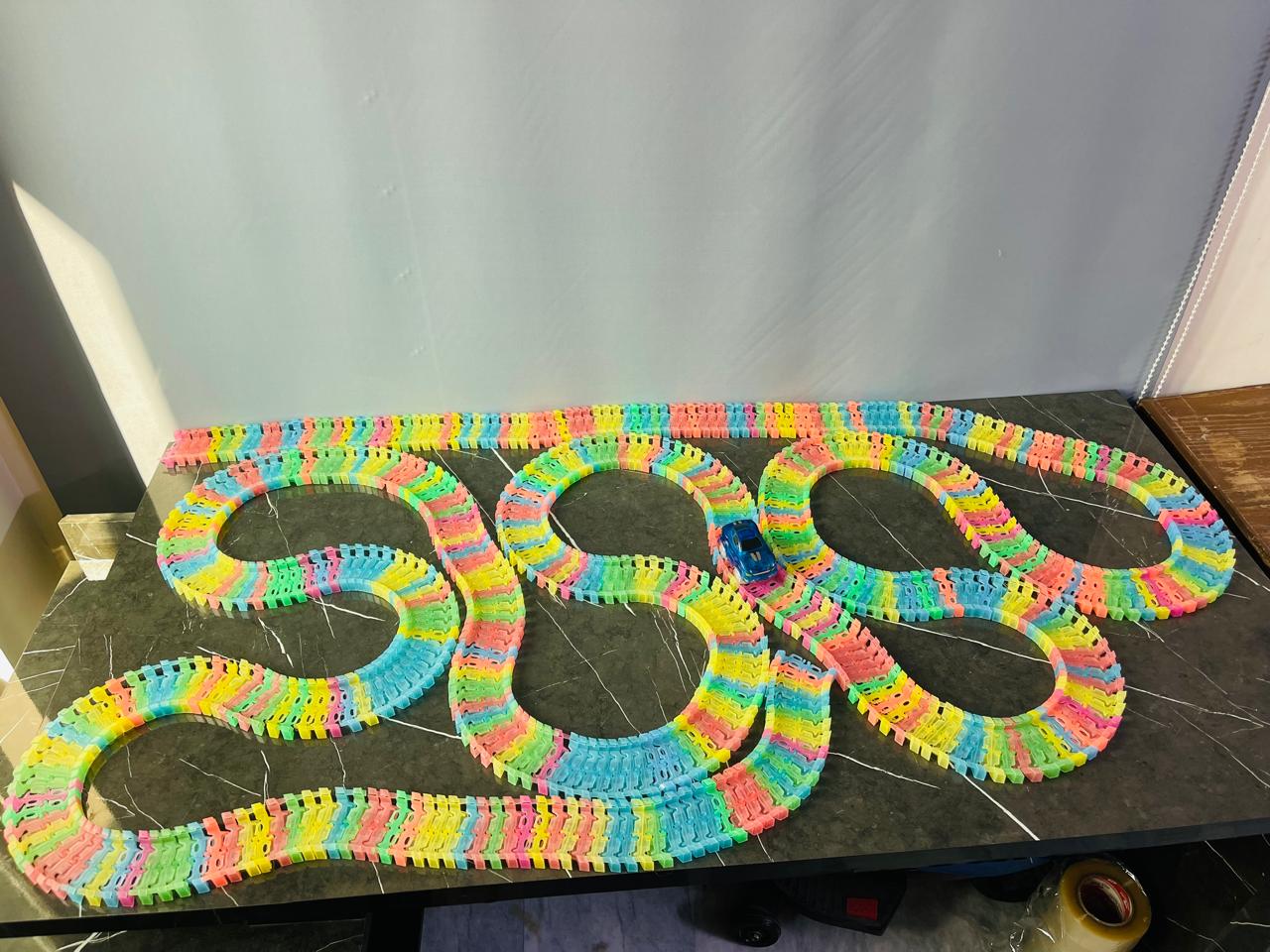 Totally Tracks Starter Race Track. (26 feet long) (Rs 500 advance)