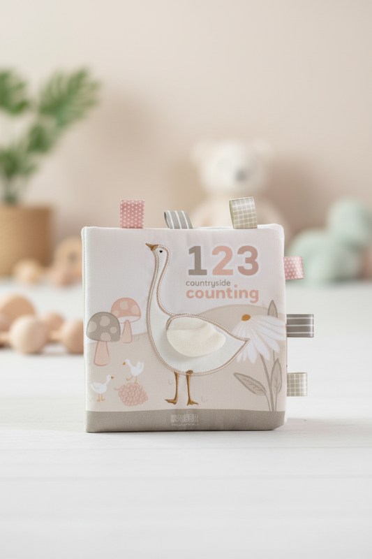 Little Toy Tribe Textured Baby Book.
