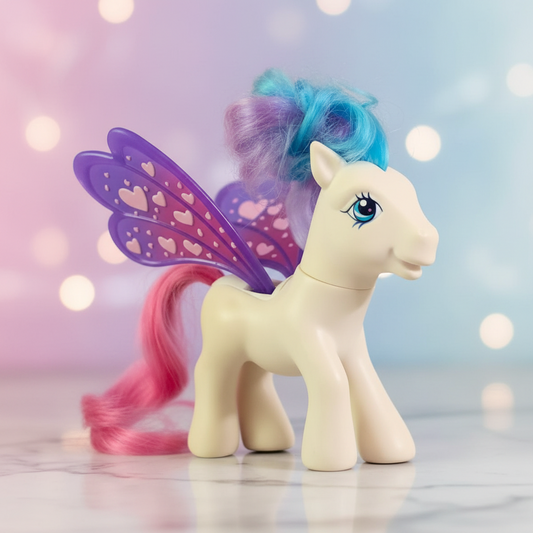 Crystal Princess Pegasus Pony Heart Bright.