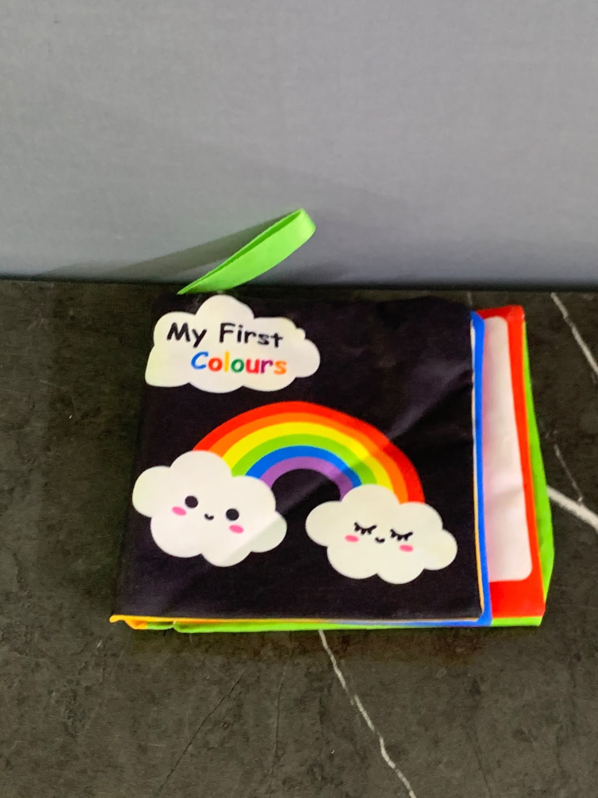Hapavis My First Colours Soft Baby Cloth Book.