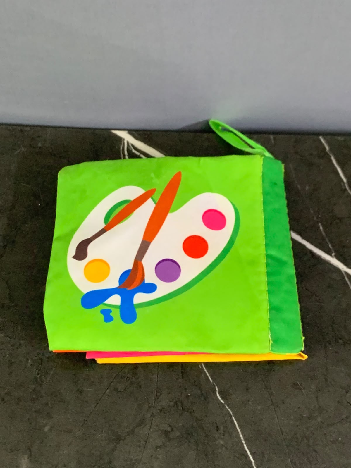 Hapavis My First Colours Soft Baby Cloth Book.