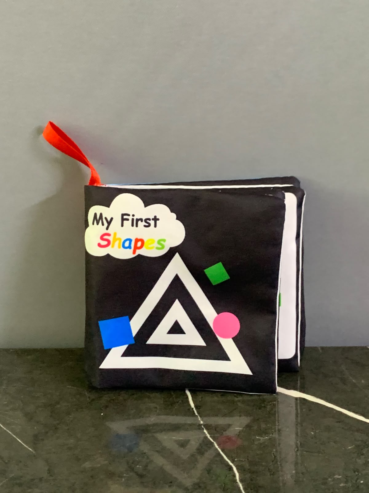 Hapavis "My First Shapes" Soft Cloth Book.