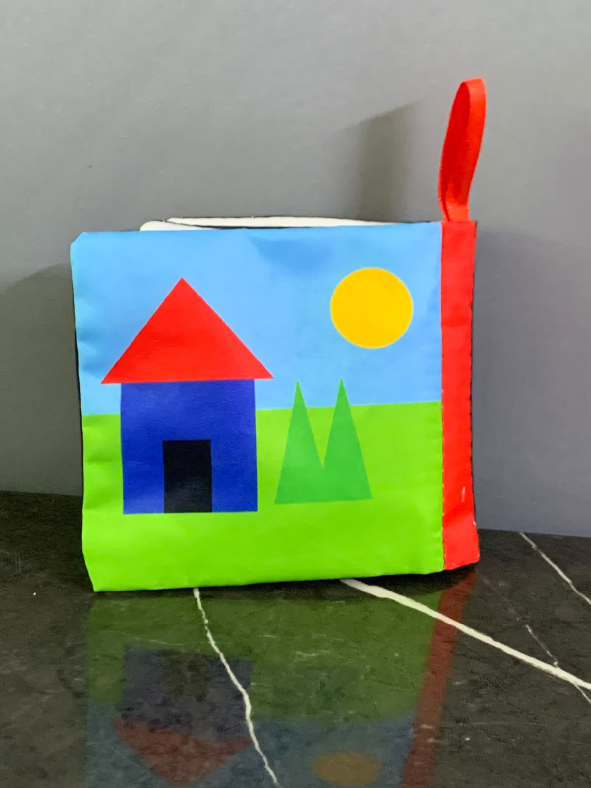 Hapavis "My First Shapes" Soft Cloth Book.