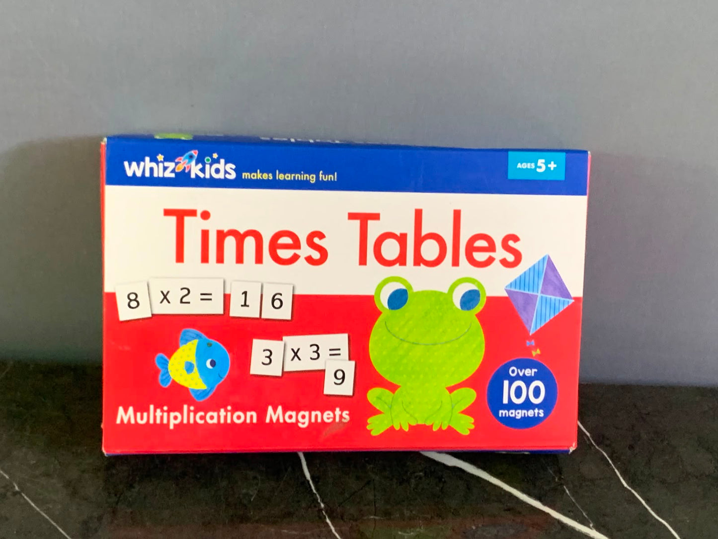 Whiz Kids Times Tables Multiplication Magnets. (New)