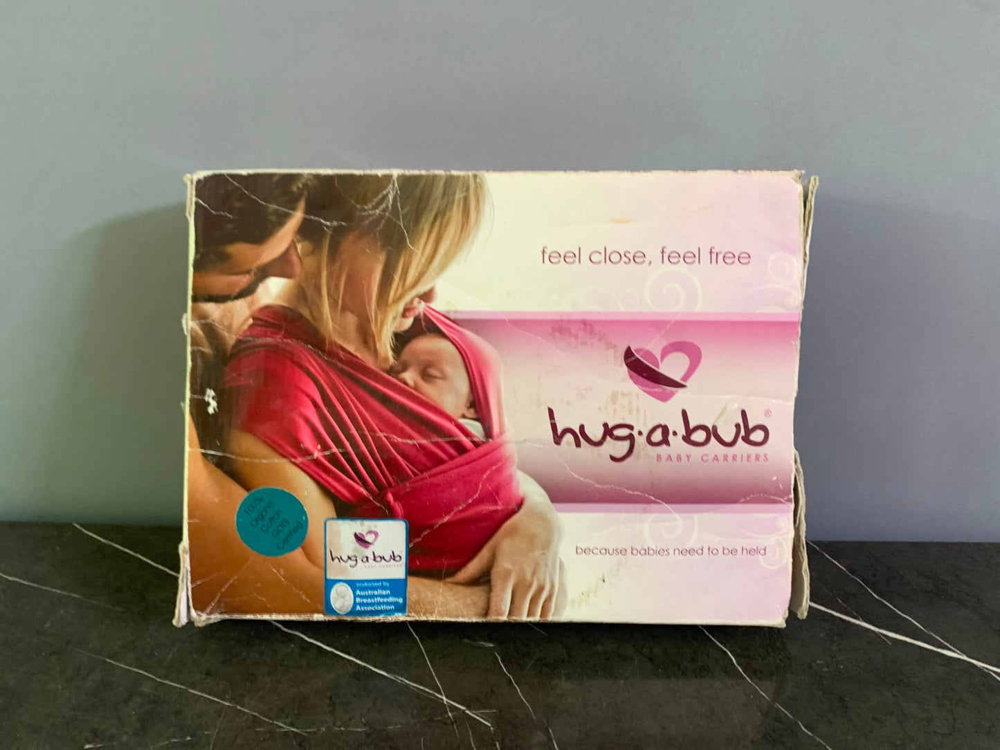 Hug-A-Bub Organic Lightweight Wrap Carrier. (Rs 1000 advance)