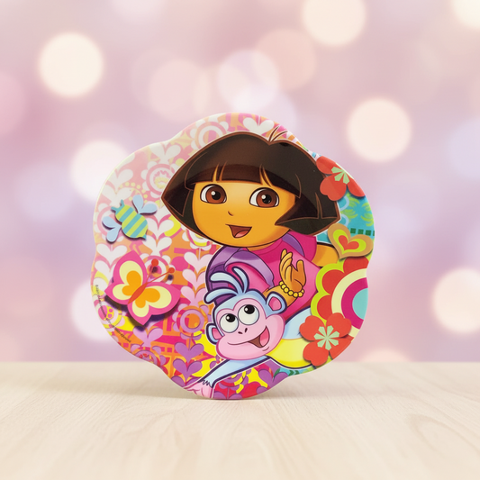 Zak Designs Dora and Boots Plate.